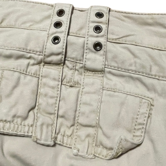 Vintage Y2K Daisy Fuentes Bootcut Khakis Beige Cargo Pants Women’s Size 6 Preppy - Picture 9 of 13